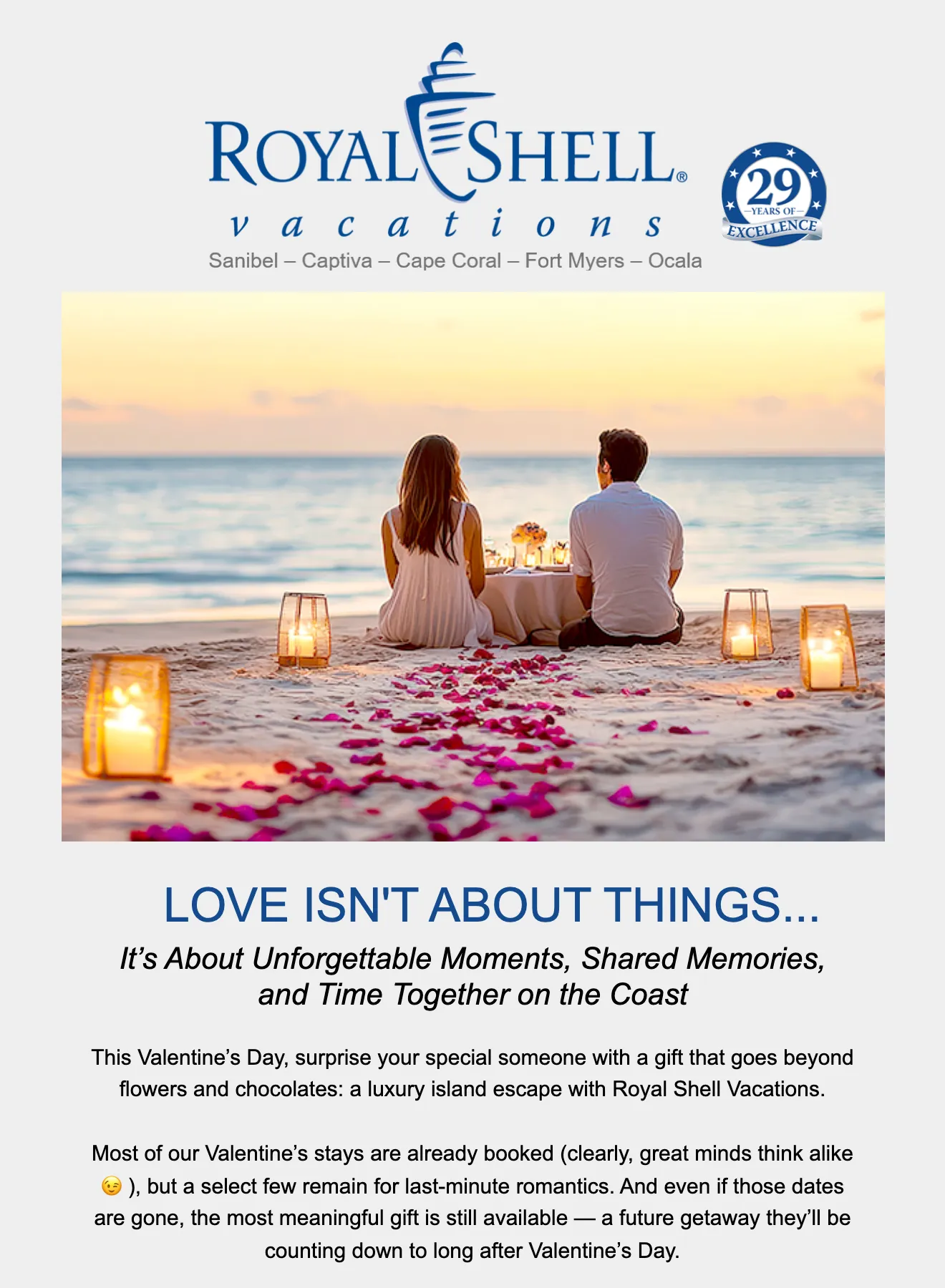 Valentine's Day Getaway