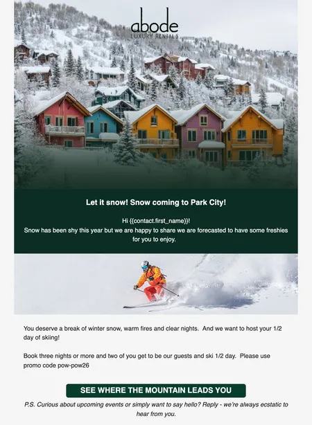 Park City Awaits